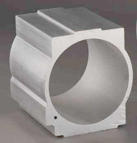 挤压铝型材气缸6063/6061拉伸铝型材气缸气动执行器铝壳体铝型材气缸